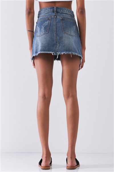 Denim mini skirt product image (2)