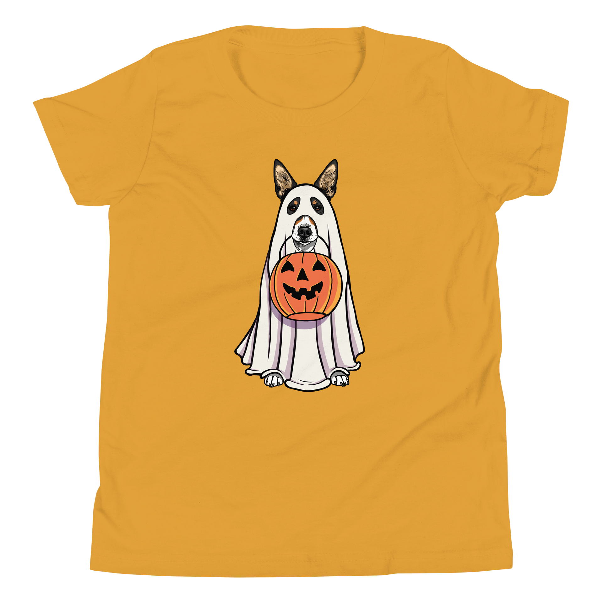 Halloween Basenji(Tricolor) Youth T-Shirt product image (5)