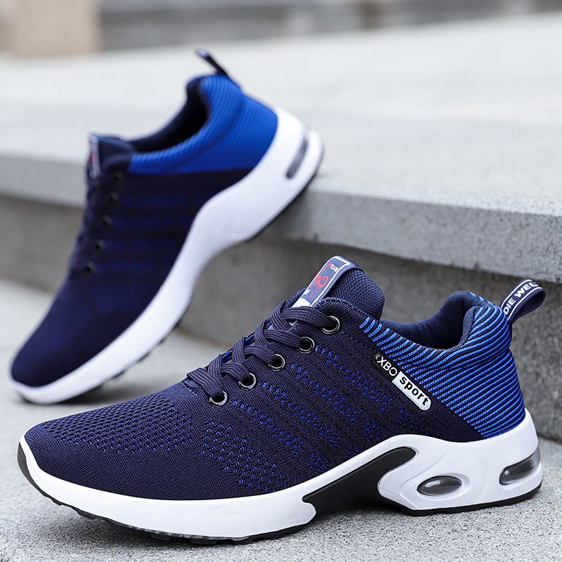 Plus Size Men's Shoes Flyknit Breathable Sneaker product image (4)