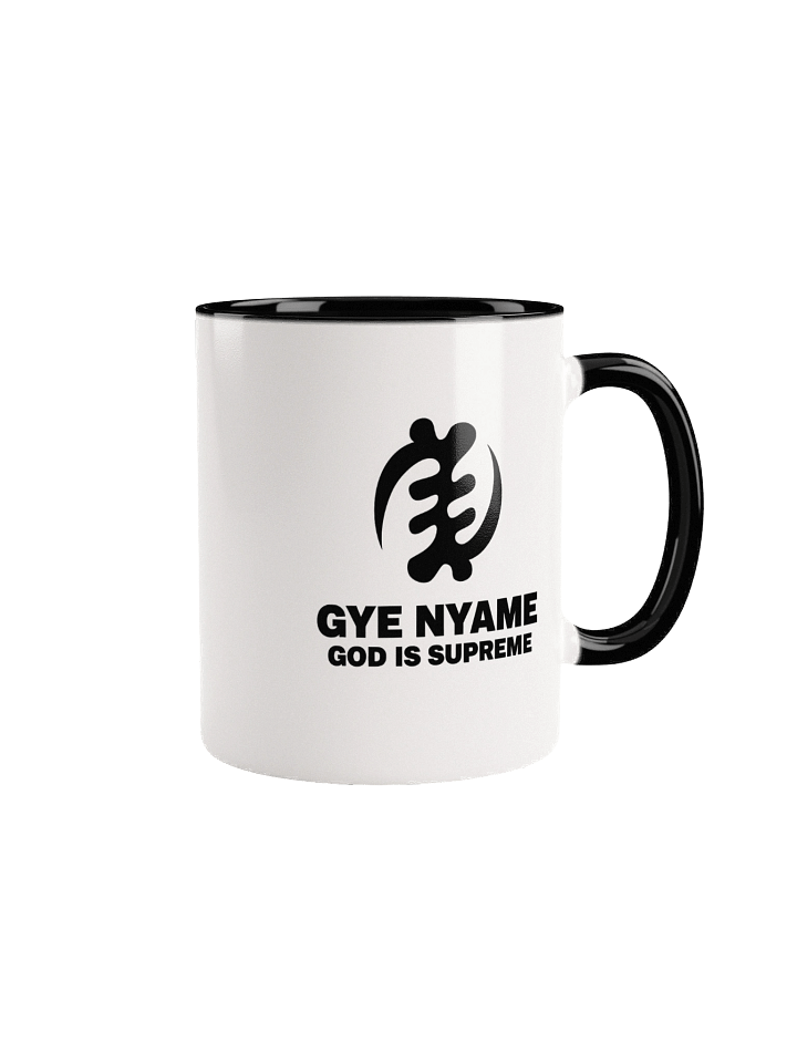 Gye Nyame Ceramic Mug product image (1)