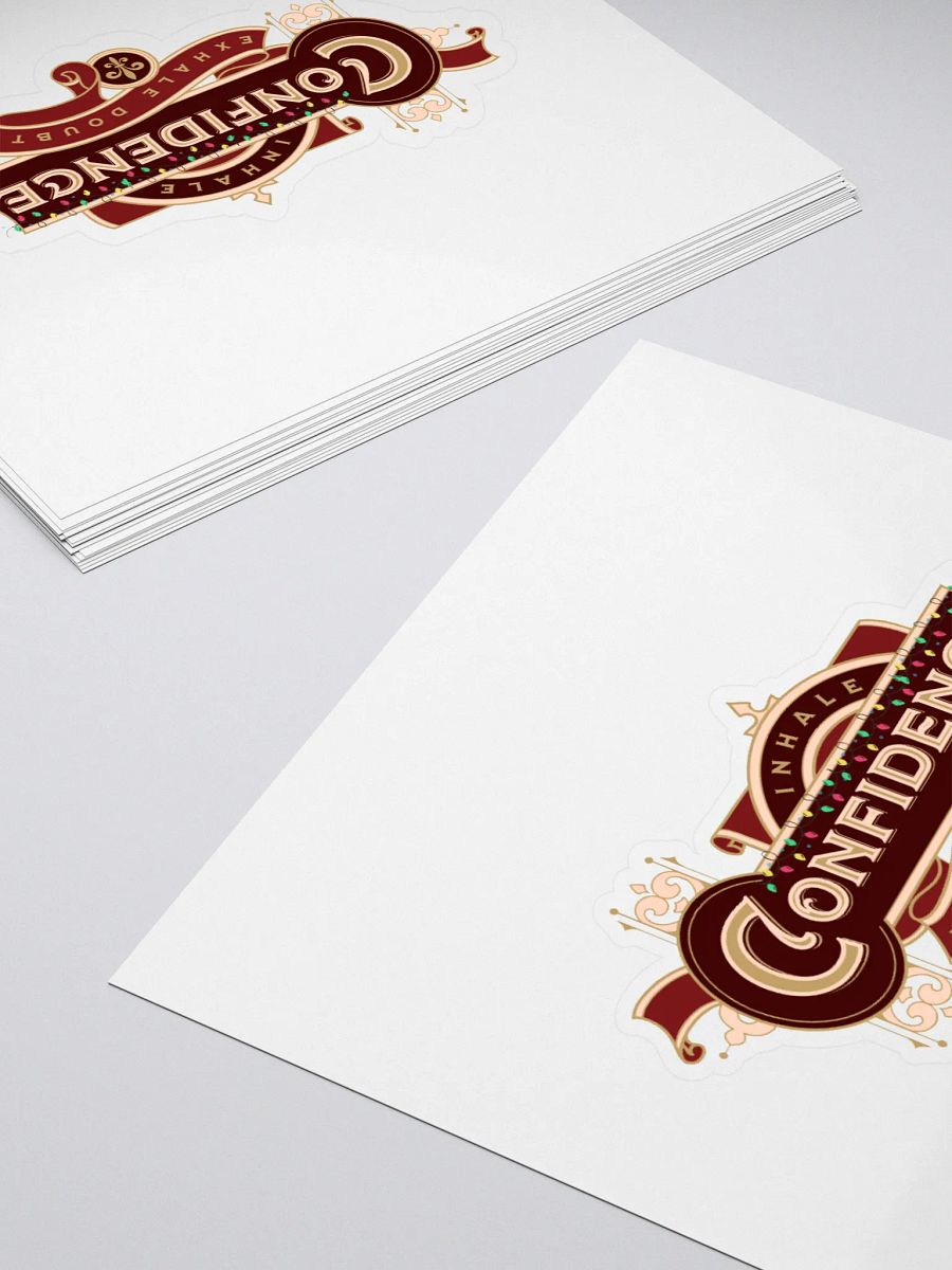 Confidence Boost Kiss Cut Sticker product image (4)