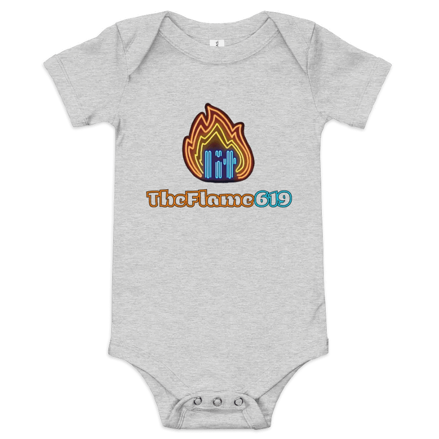 Flame Lit Baby Onesie product image (1)