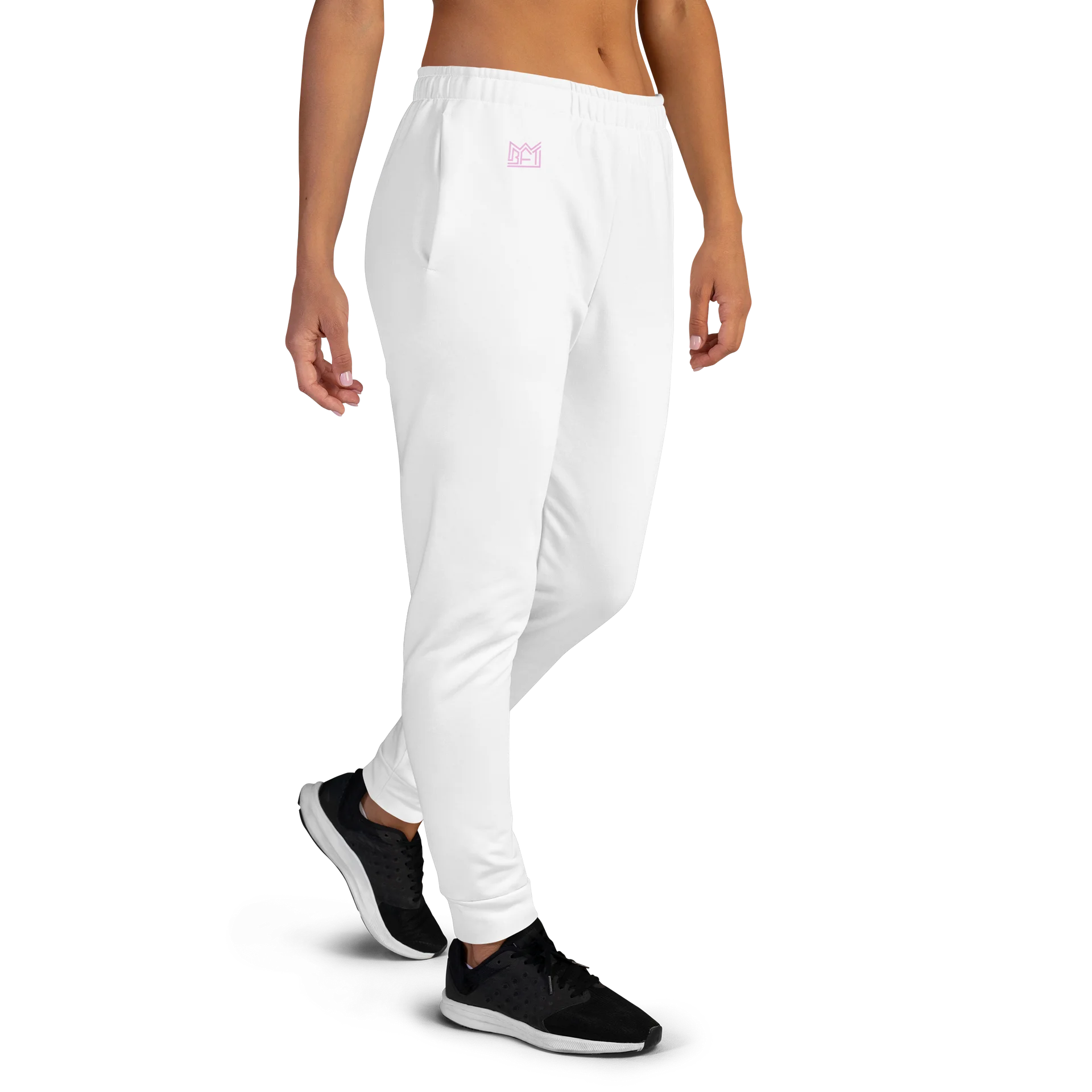 Inspired by Rachael White Joggers With Pink Logo product image (3)