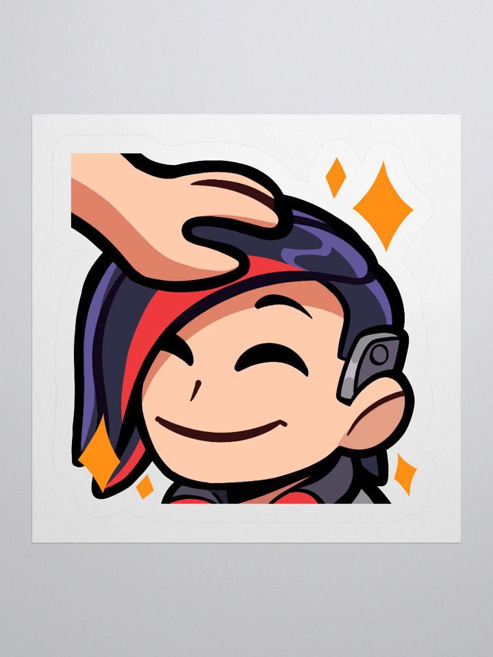 Head Pat Sticker product image (1)