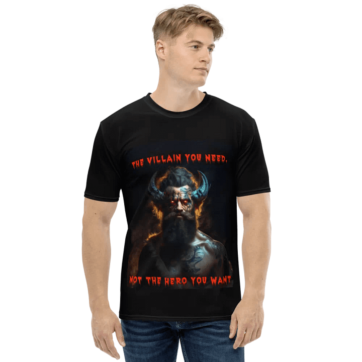 Villain you need T-shirt product image (1)