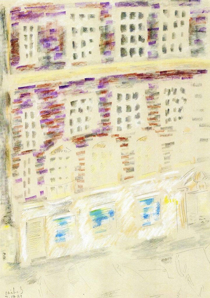 West 55th, Manhattan, NY 07.18.89 print product image (1)