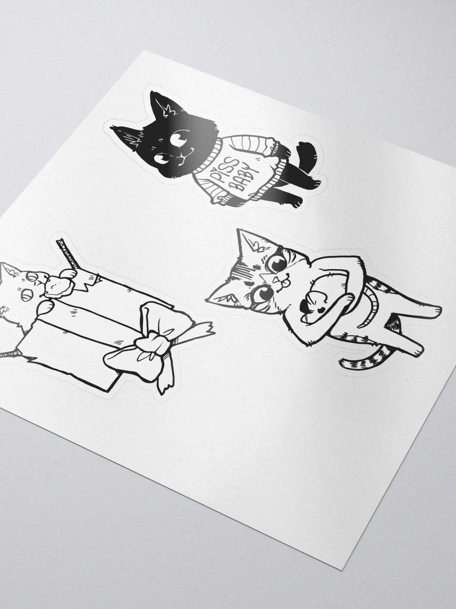 Holiday Cat Stickers product image (3)