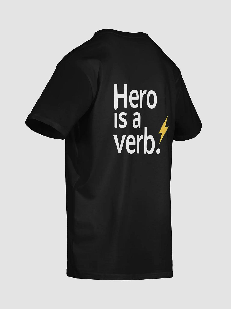 Hero Is a Verb – The Robert Downey Jr. T-Shirt That Will Ignite the Hero Within You product image (8)