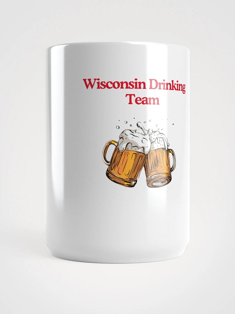 wisconsin drinking team mug