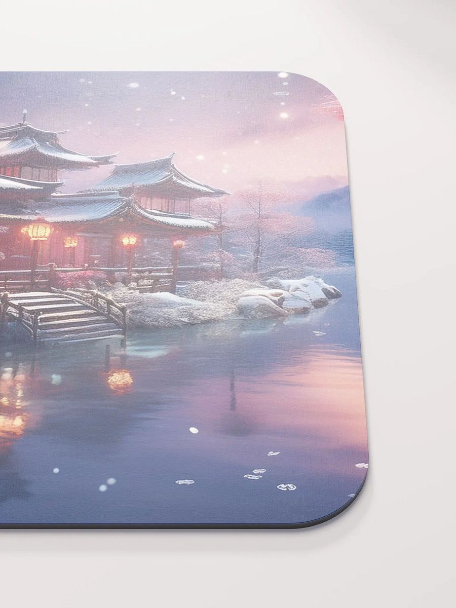 Snowy Nights Small Mouse Pad (7 x 9) product image (6)