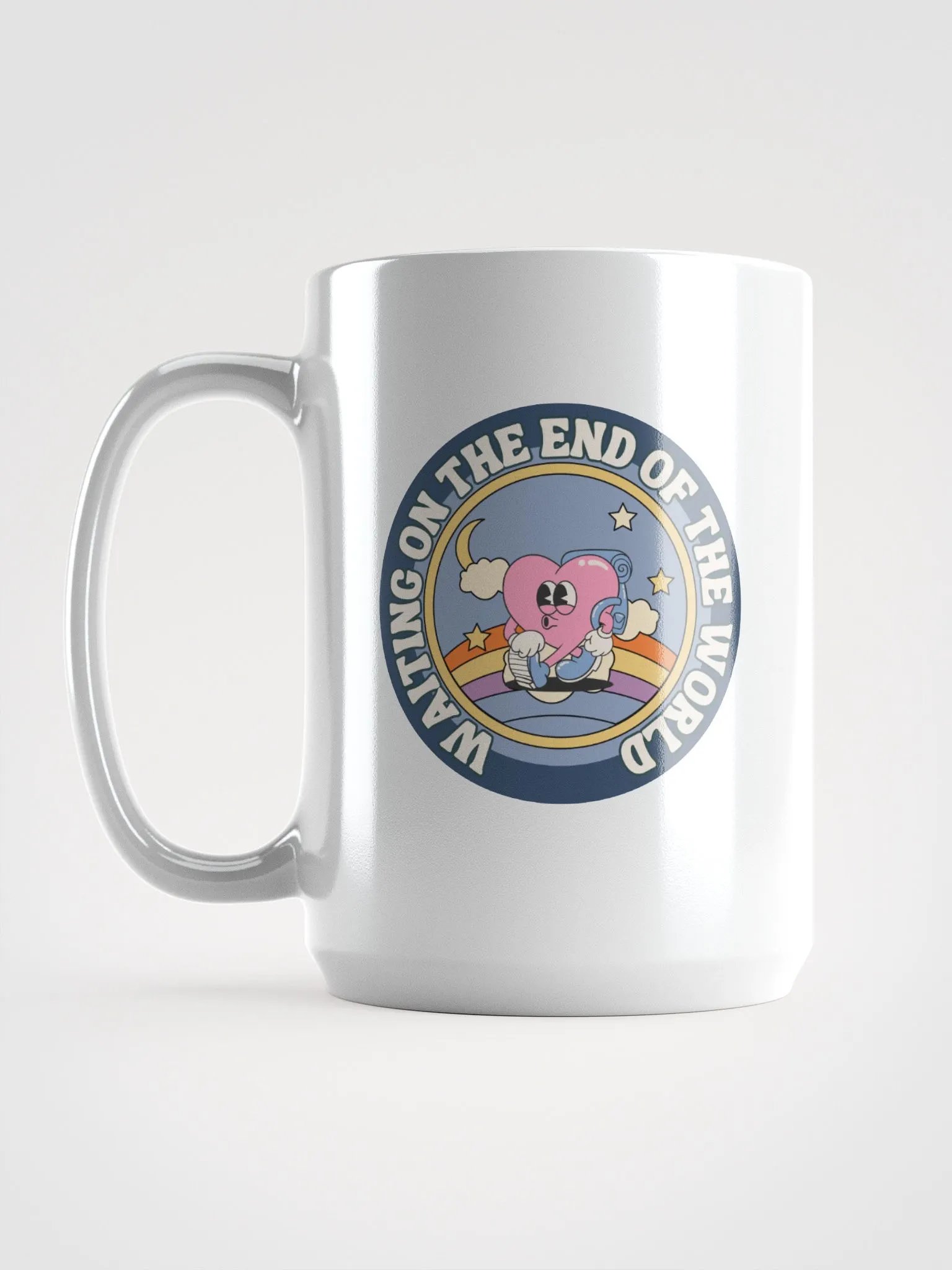 End of the World Heart Mug product image (1)