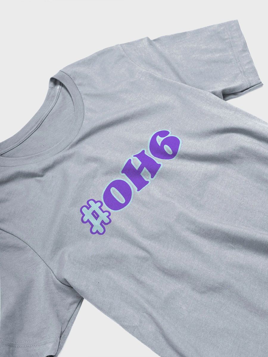 #OH6 - Purple Text (unisex t-shirt) product image (3)