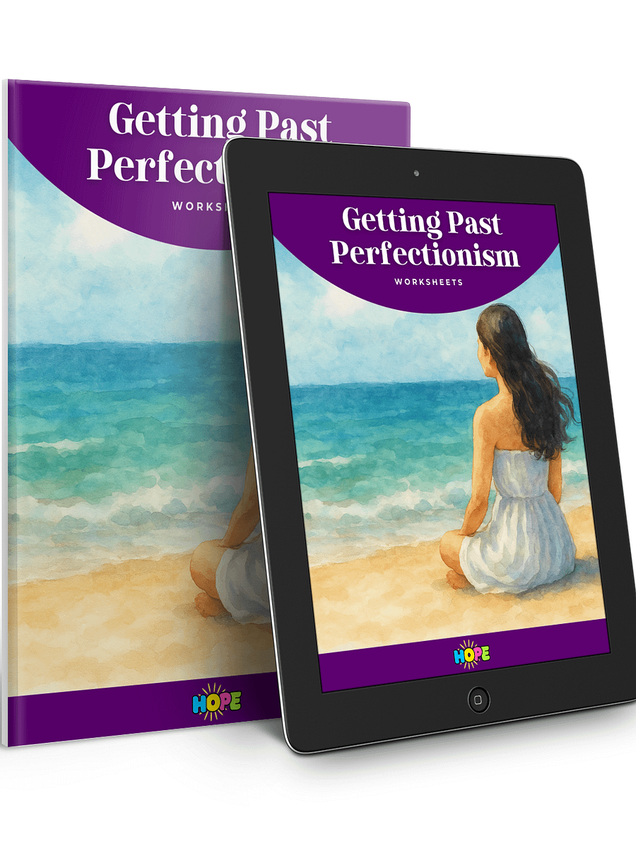 Getting Past Perfectionism: Gentle Worksheets That Prioritize Progress Over Pressure product image (3)