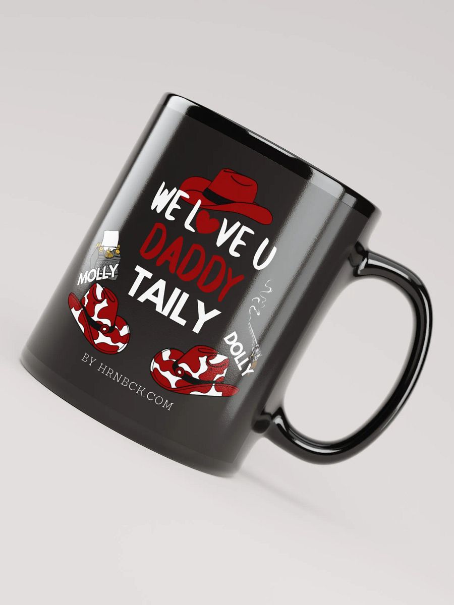 HRNBCK MUG – Daddy Taily Black Edition product image (8)