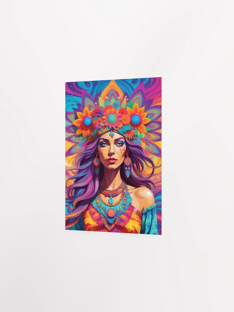 Flower Power Priestess Poster product image (5)