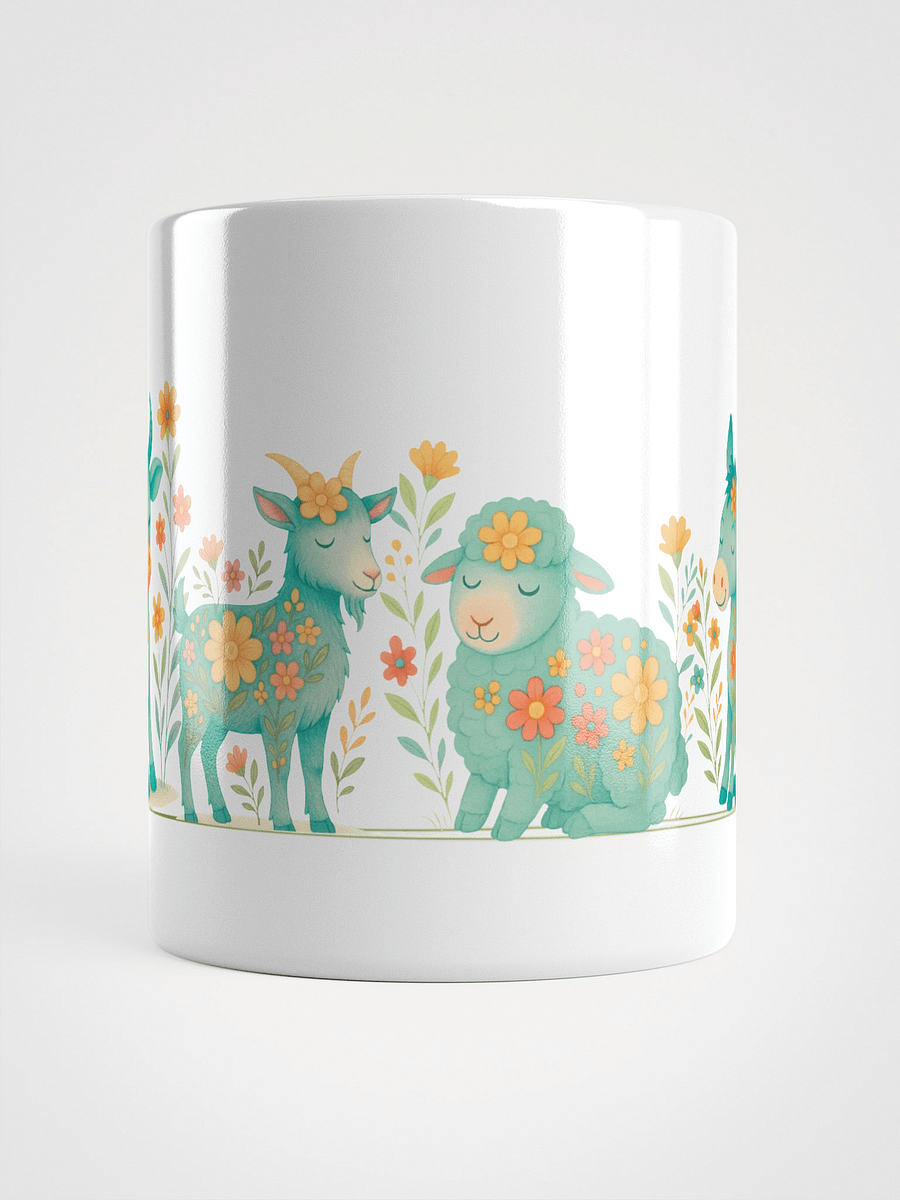 Mug Blanc - Ferme Fleurie Rétro Série 3 - Cadeau Original product image (5)