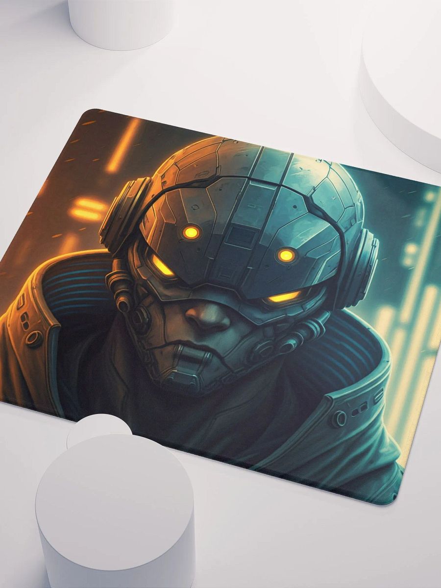 Cybernetic Glow Gaming Mouse Pad product image (5)