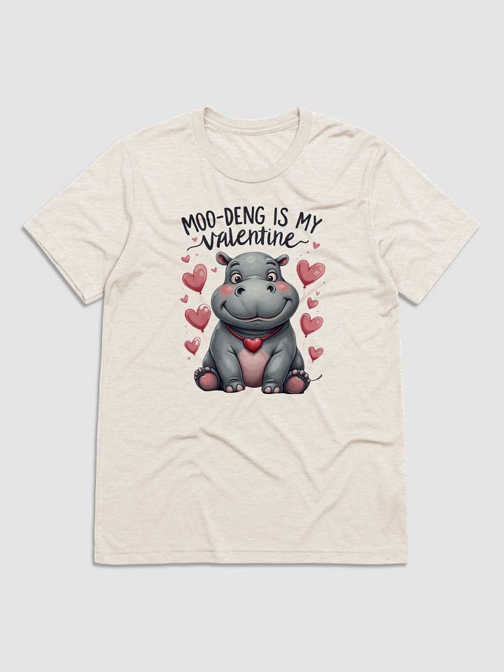 Moo-deng is My Valentine Tee product image (2)