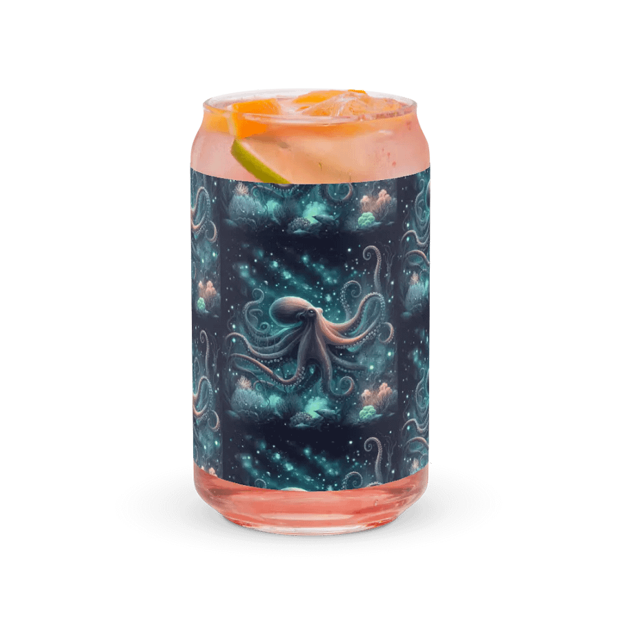 Midnight Glow Octopus Can Cup product image (37)