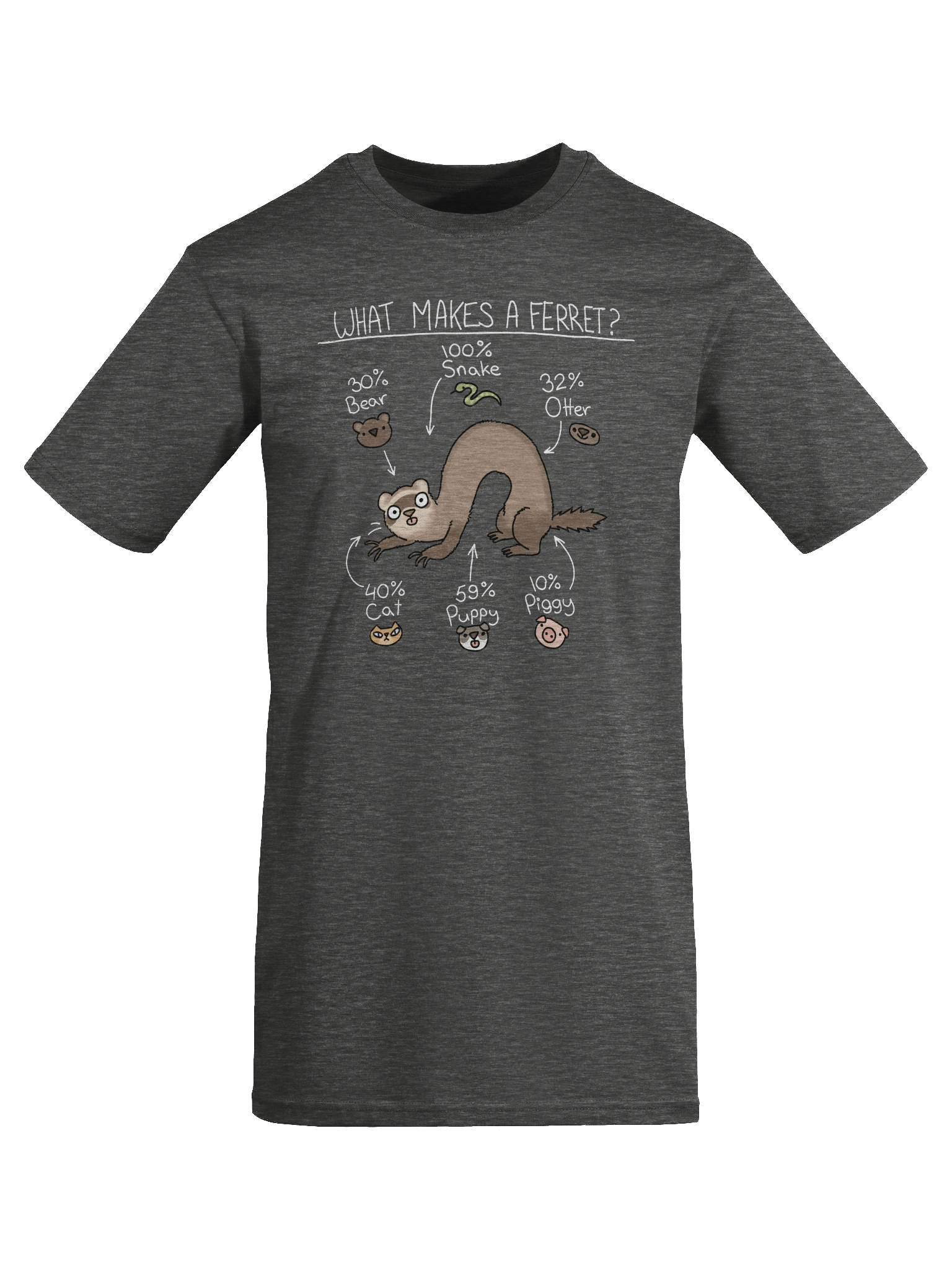 What Makes a Ferret Anatomy | T-Shirt product image (21)
