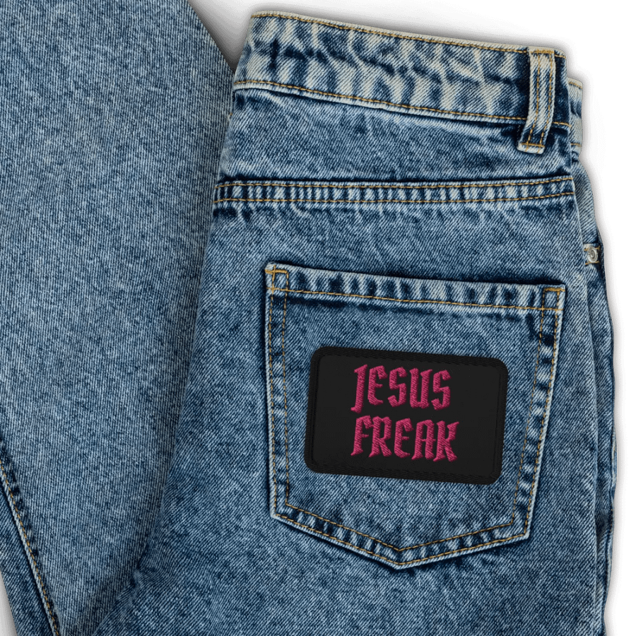 Jesus Freak Pink Patch product image (3)