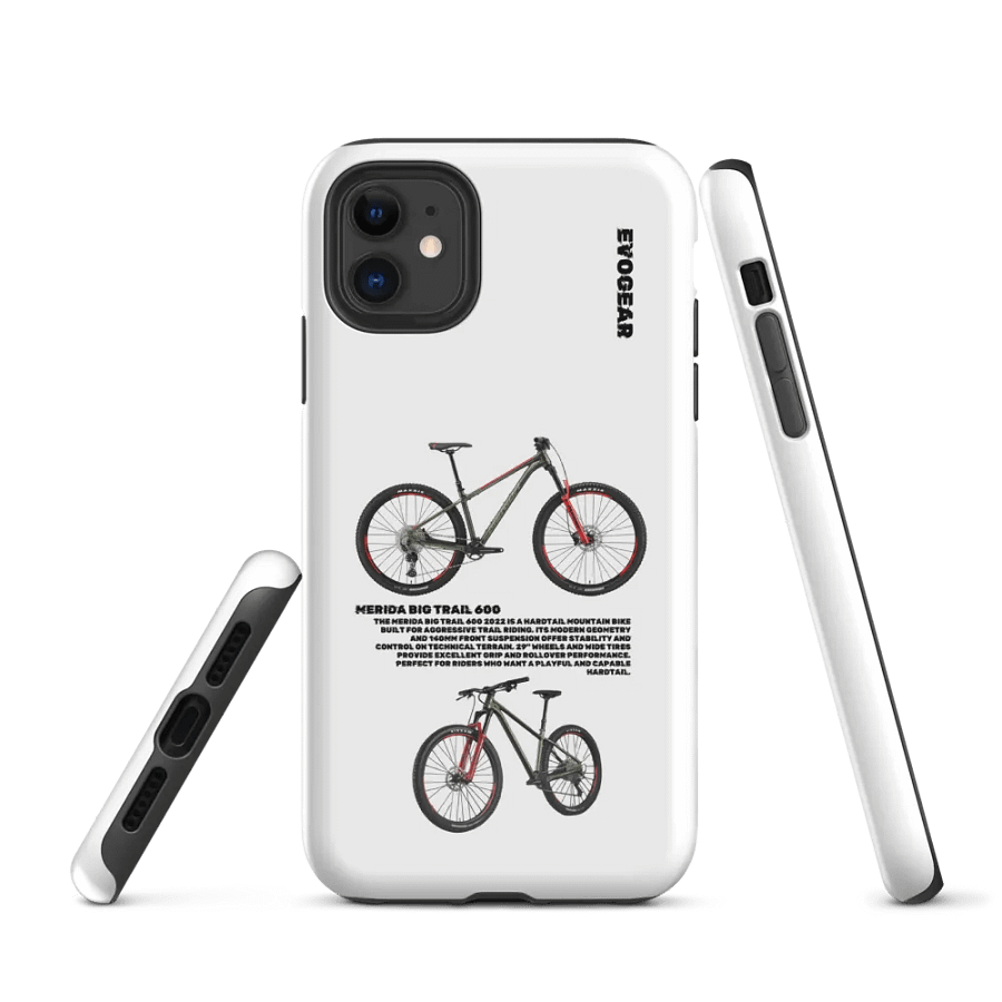 White Merida Big Trail 600 iPhone Case product image (1)