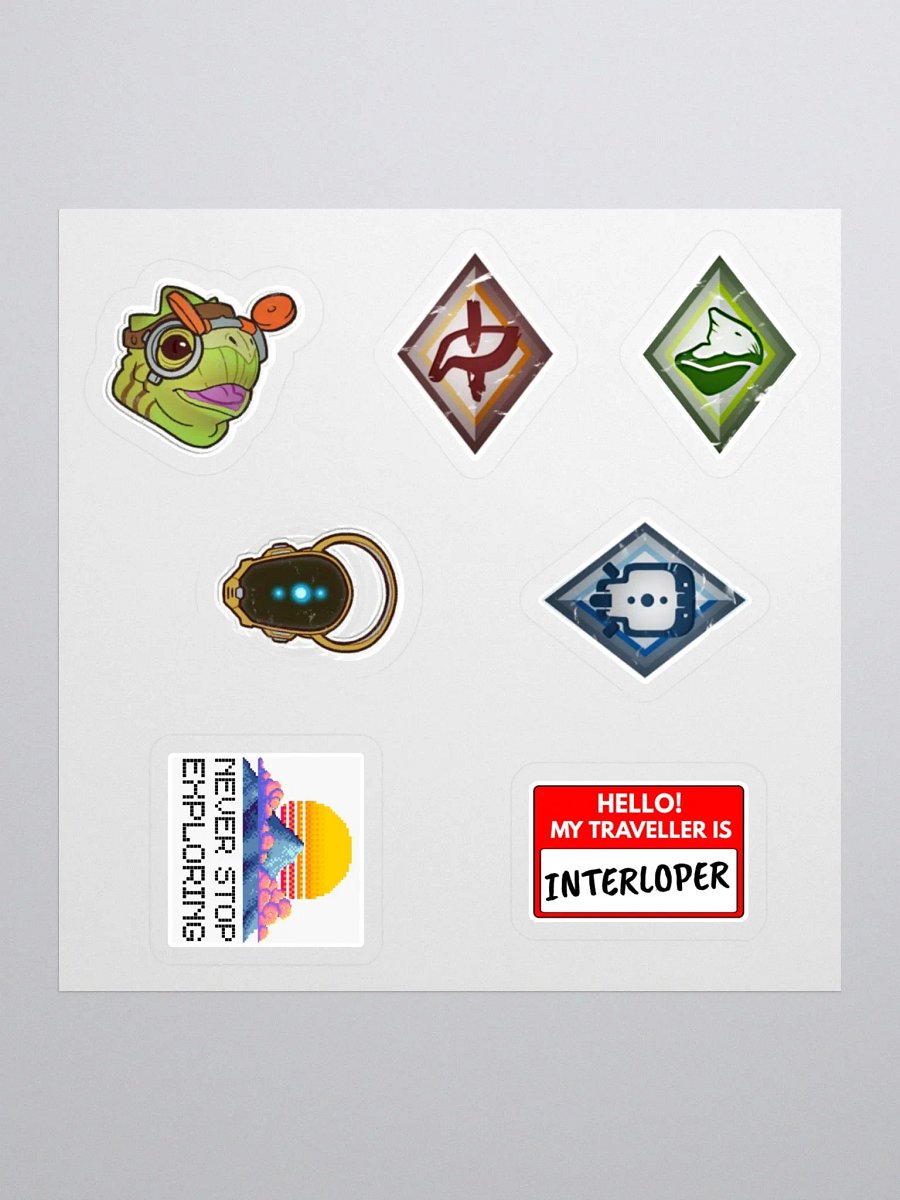 No Man's Sky Stickers Varios product image (1)