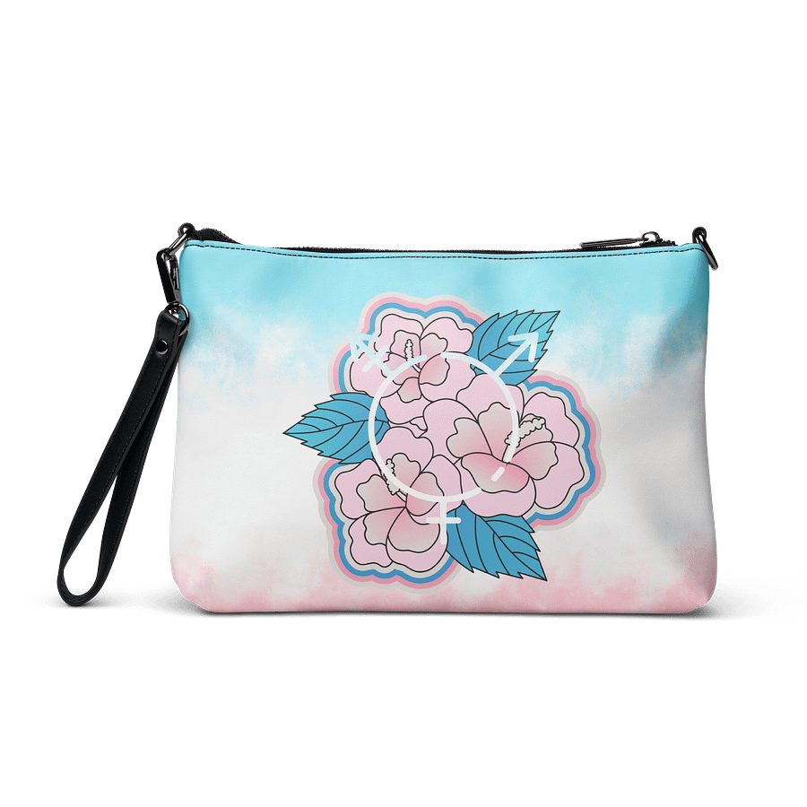 LGBTQIAP2S+ 2025, Trans Flower with Symbol, Crossbody Bag product image (4)
