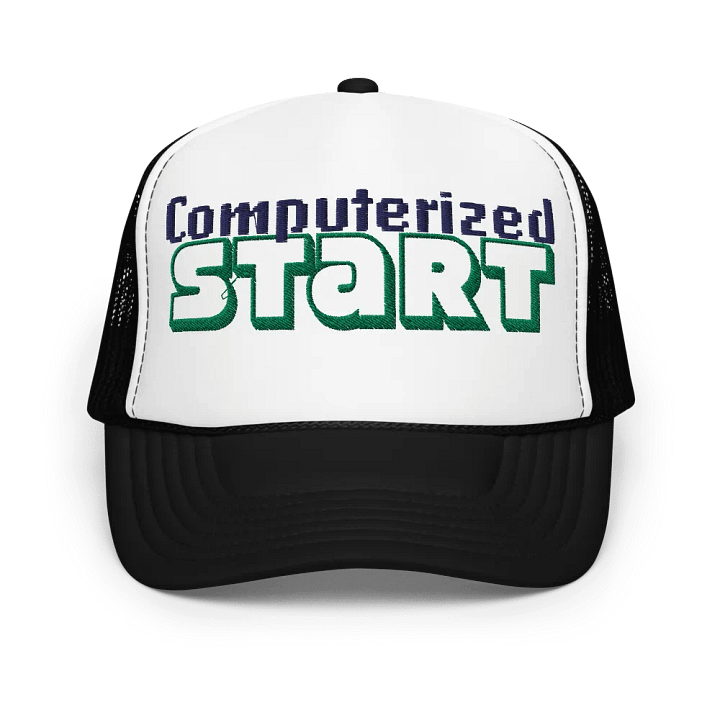 Computerized Start™ Embroidered Trucker Hat product image (1)