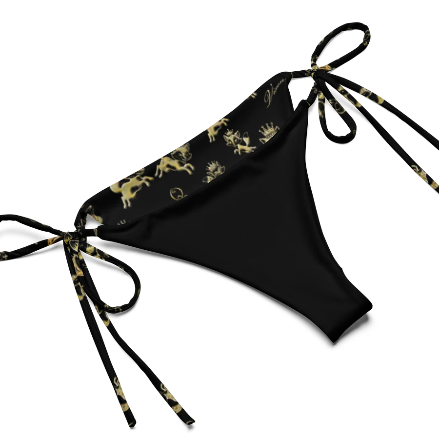 Vixen Queen Golden Vixen Black String Bikini product image (19)