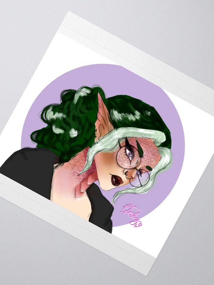 (echos art ) serpent inspired girlie sticker product image (8)