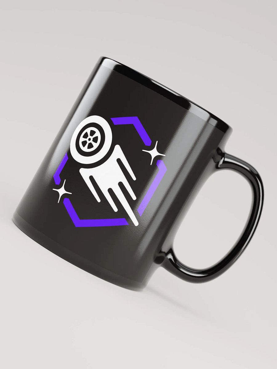 Black Ceramic Mug (Color Logo) product image (7)