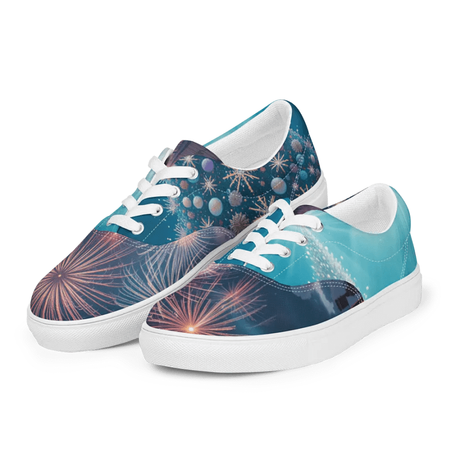 Aqua Glow Men's Canvas Shoes product image (3)