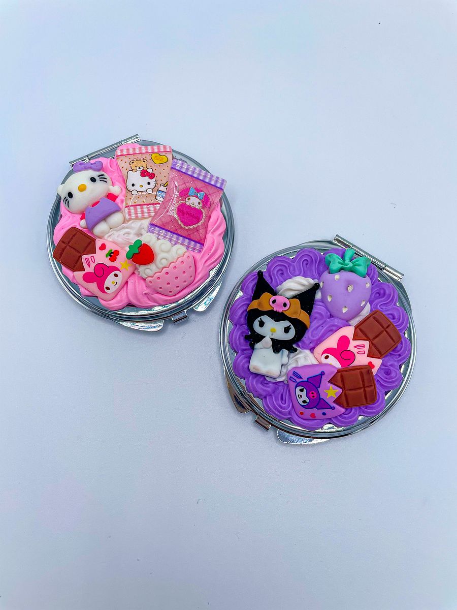 Custom Made Decoden Compact Mirror + Pouch product image (7)