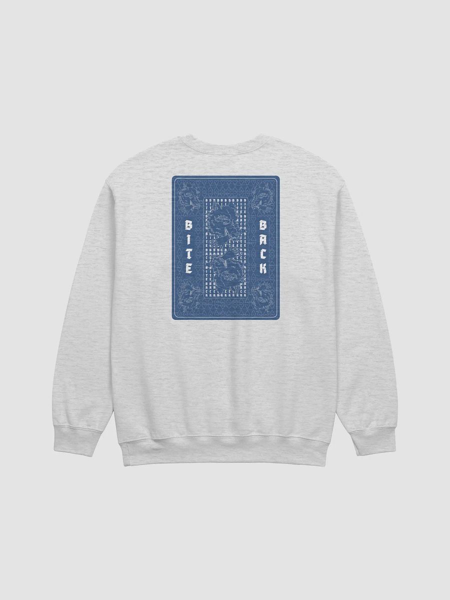 Bite Back blue card crewneck product image (2)