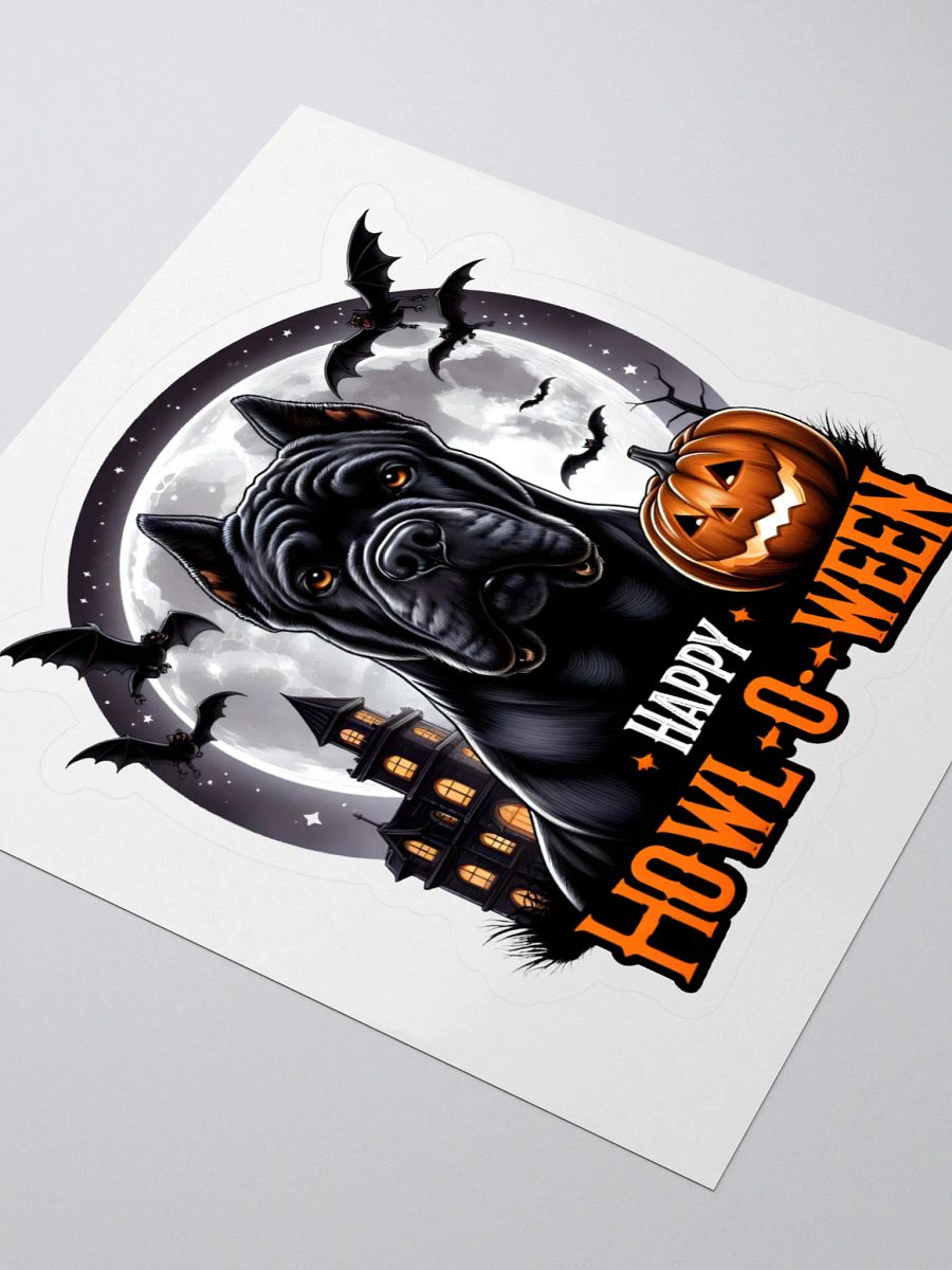 Cane Corso Happy Halloween Sticker: The Perfect Festive Touch product image (3)