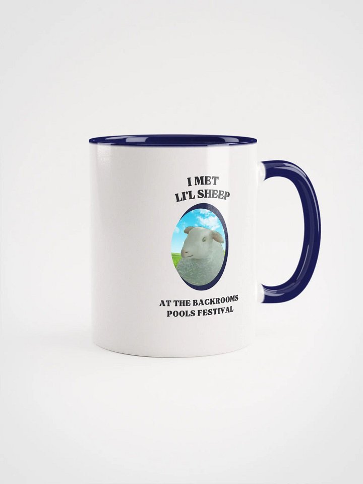 I Met Li'l Sheep at the Backrooms POOLS Festival Mug product image (1)