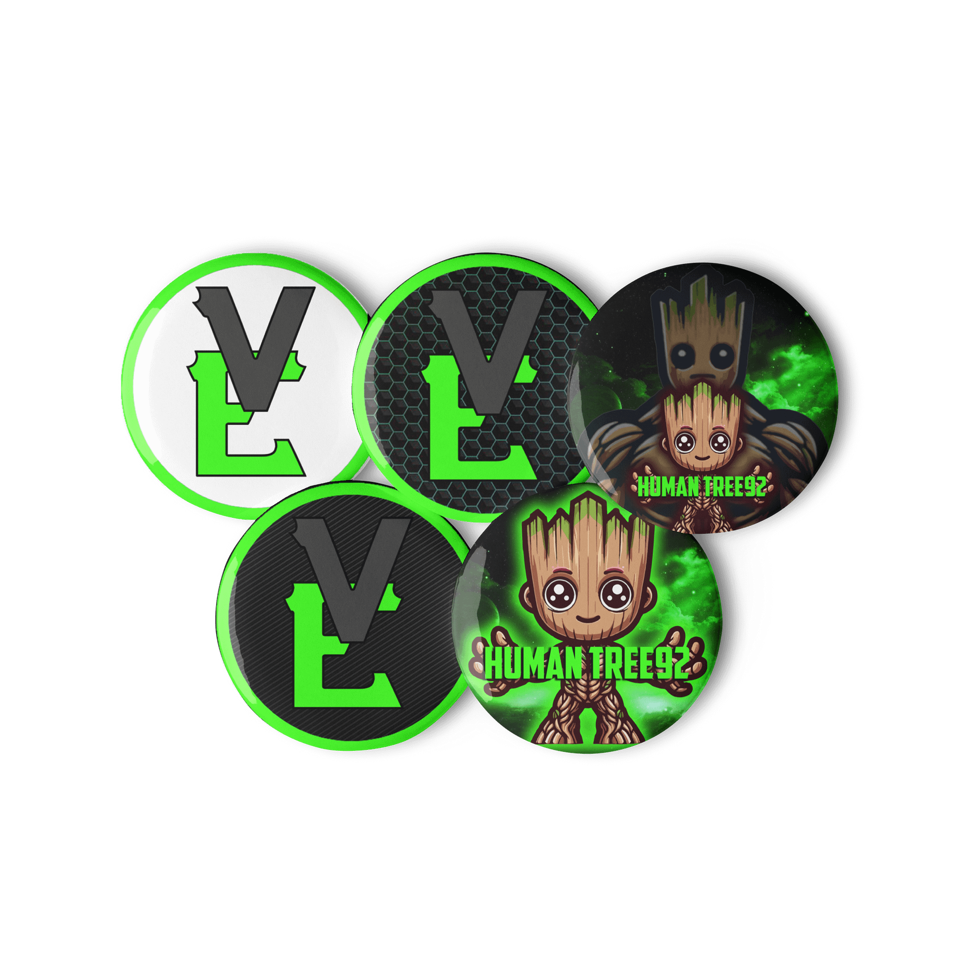 Set of Pin Buttons VENT Group Full product image (2)