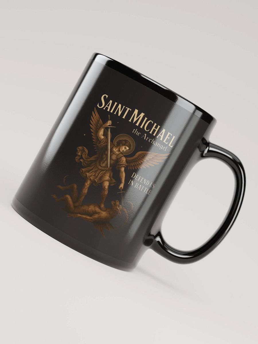 St Michael Defend Us In Battle Mug product image (8)
