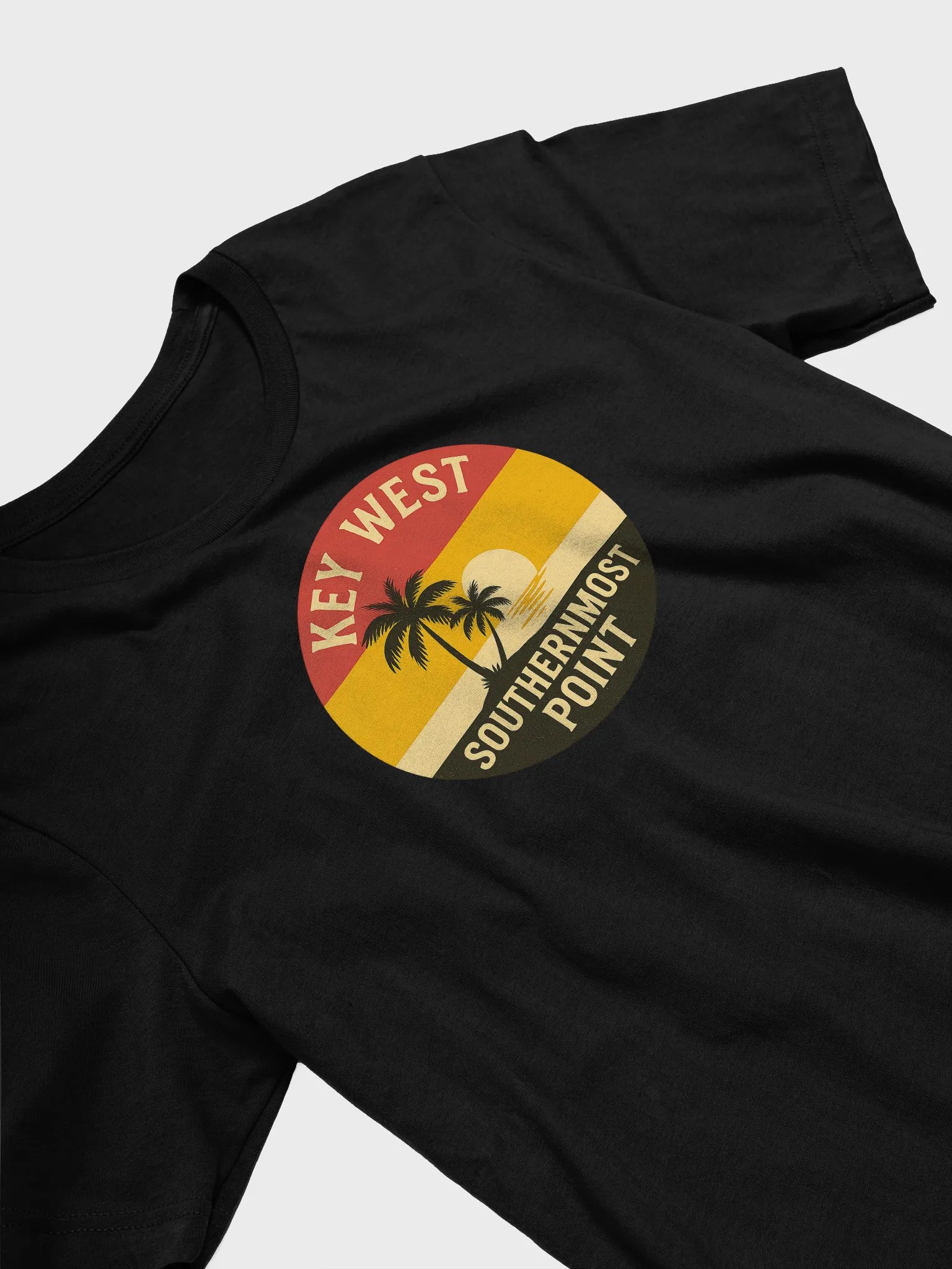 Key West Southernmost Point Sunset T-shirt Unisex Ultra-Soft Tee product image (4)
