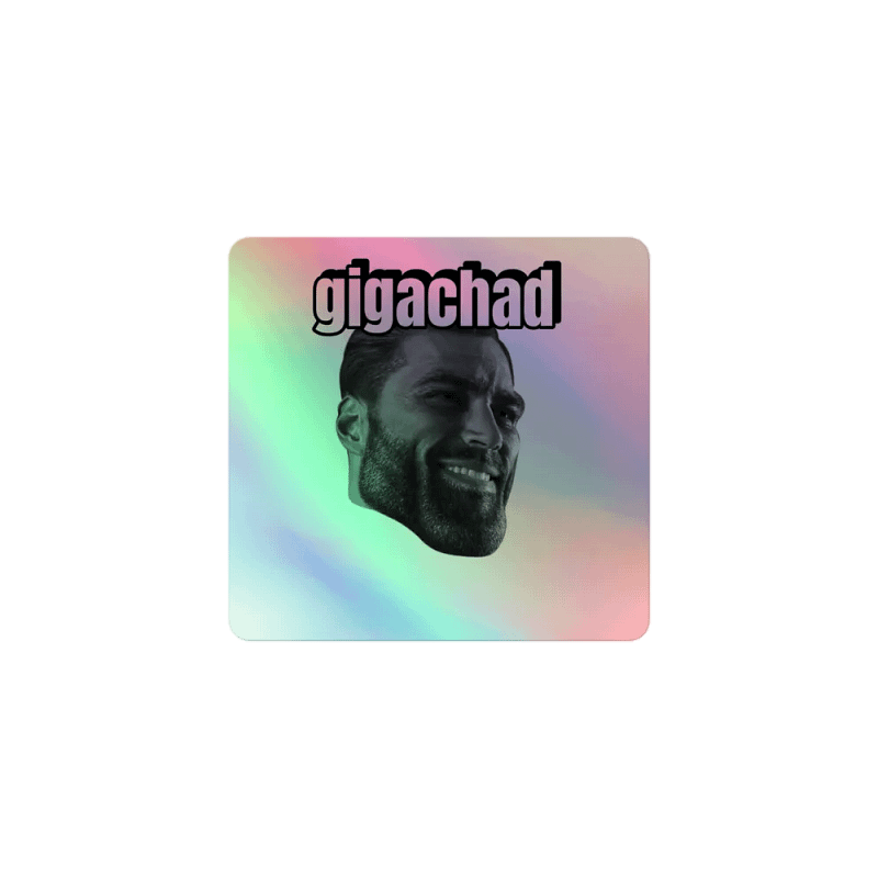 gigachad sticker