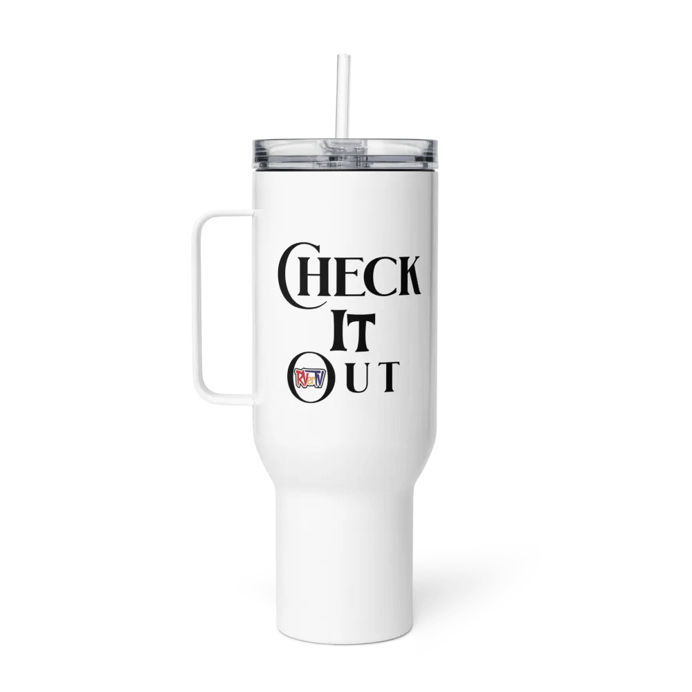 Check It Out - Travel Mug with Handle product image (2)