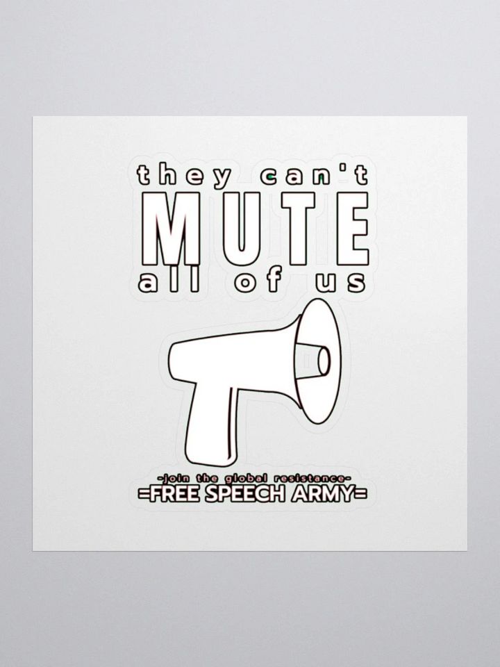 THEY CAN'T MUTE ALL OF US product image (1)