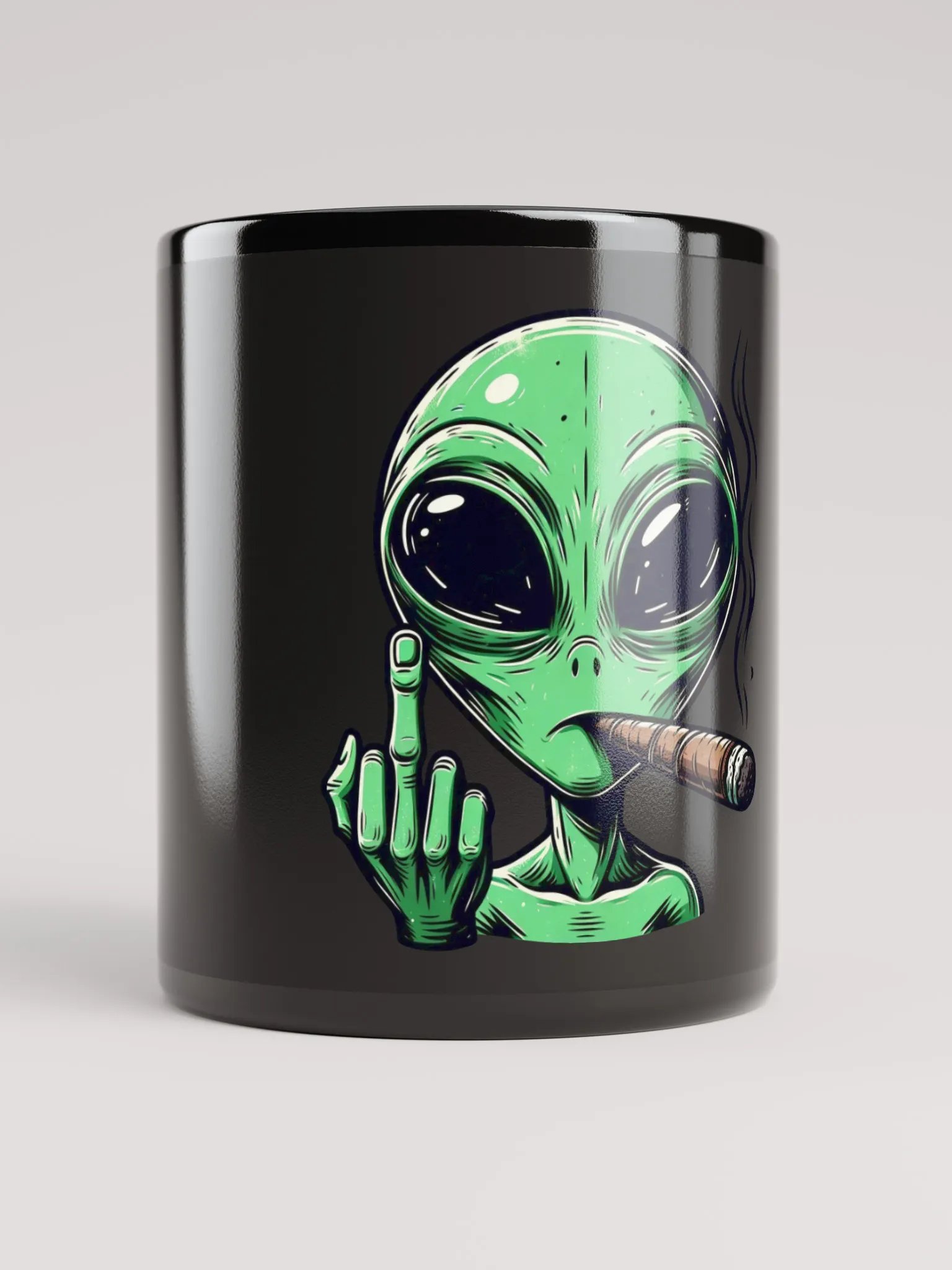 Jamesfxq Alien Mug Black product image (9)