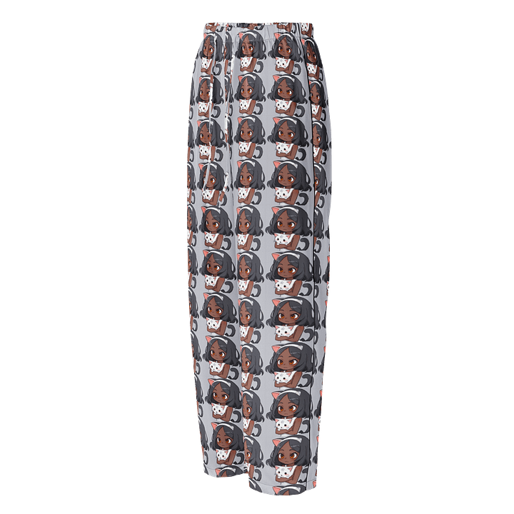 Chic Comfort: Silky All-Over Print Women's Pajama Pants product image (1)