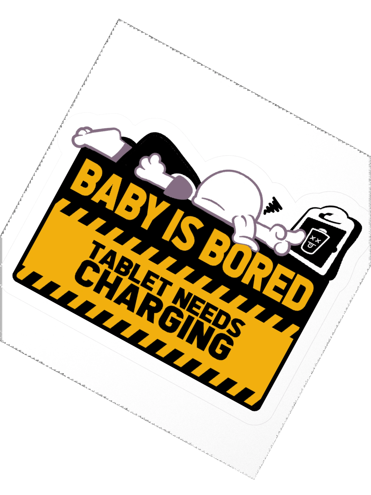 Baby is Bored: Tablet Needs Charging product image (2)