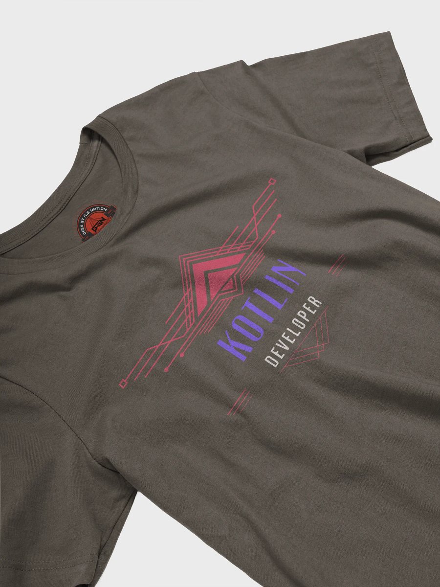Kotlin Developer Code Artisan - Bella+Canvas Unisex T-Shirt (Super Soft Classic Fit) product image (3)