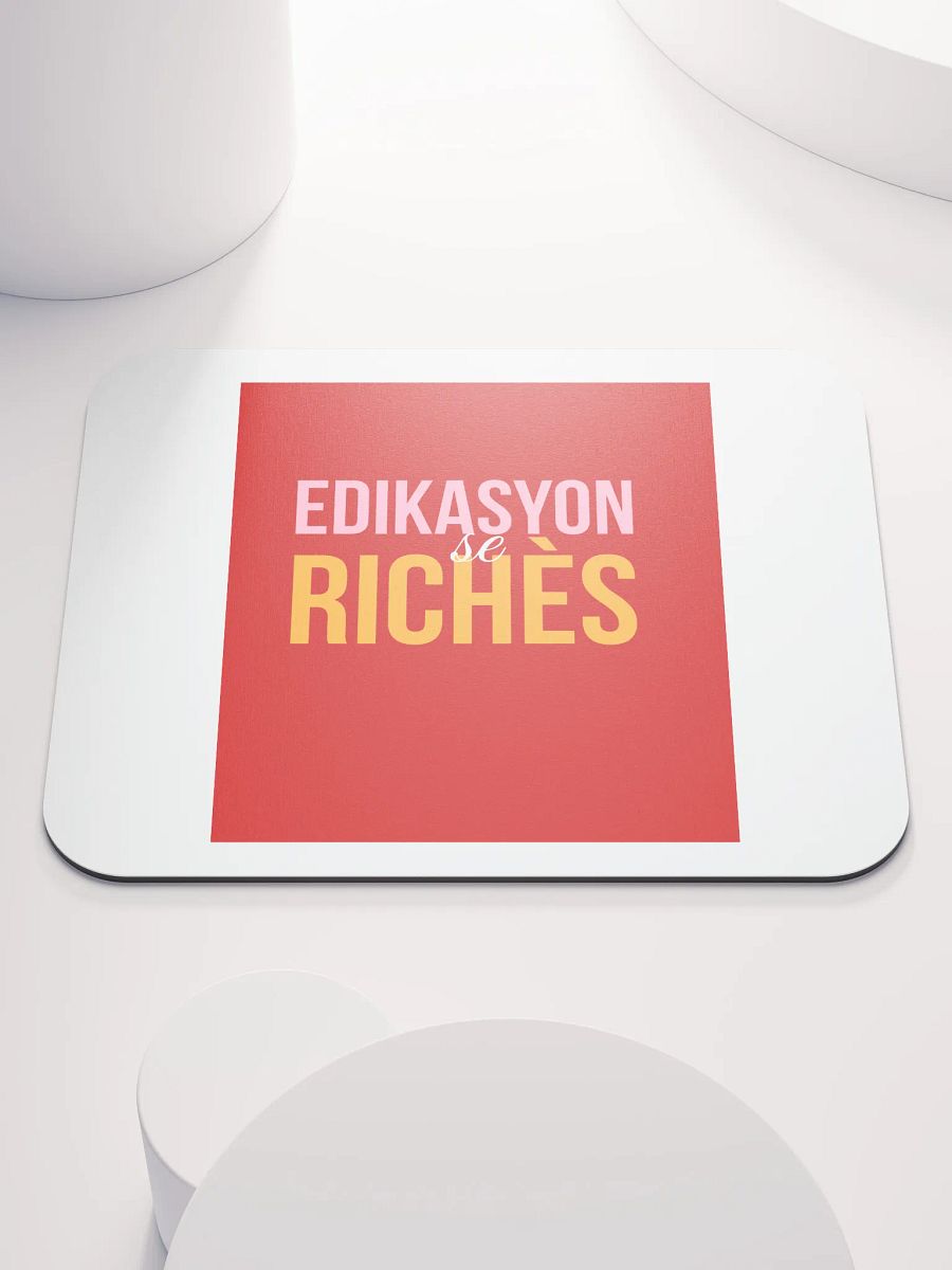 Edikasyon se Richès Mouse Pad – Navigate with Purpose product image (1)