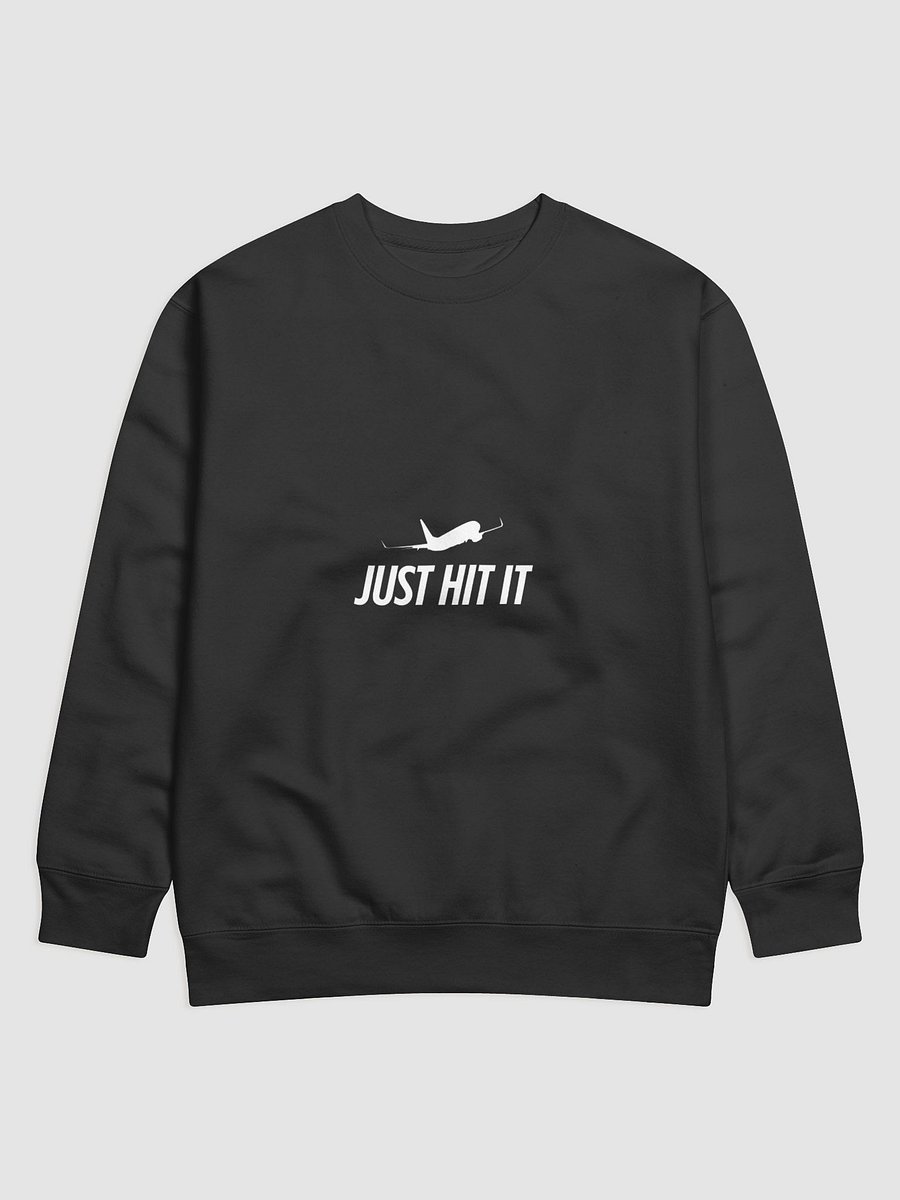 Just Hit It || Black Sweat T shirt product image (1)