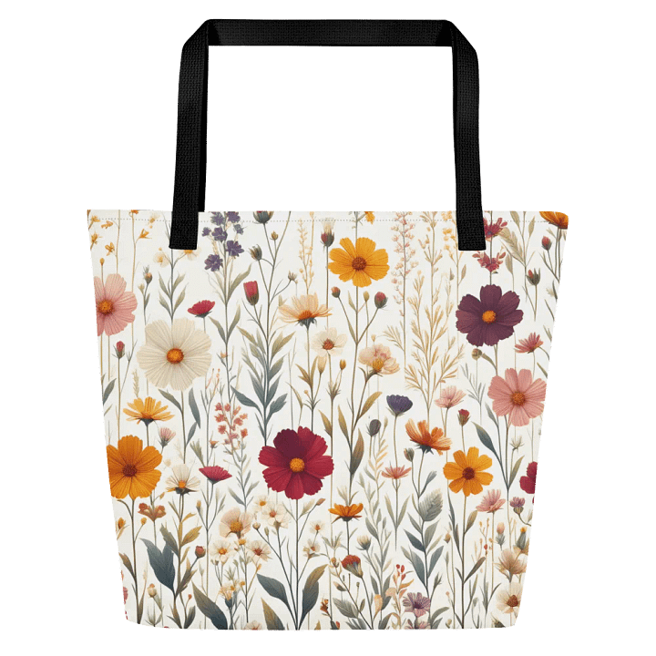 Wildflower Floral Tote Bag product image (1)